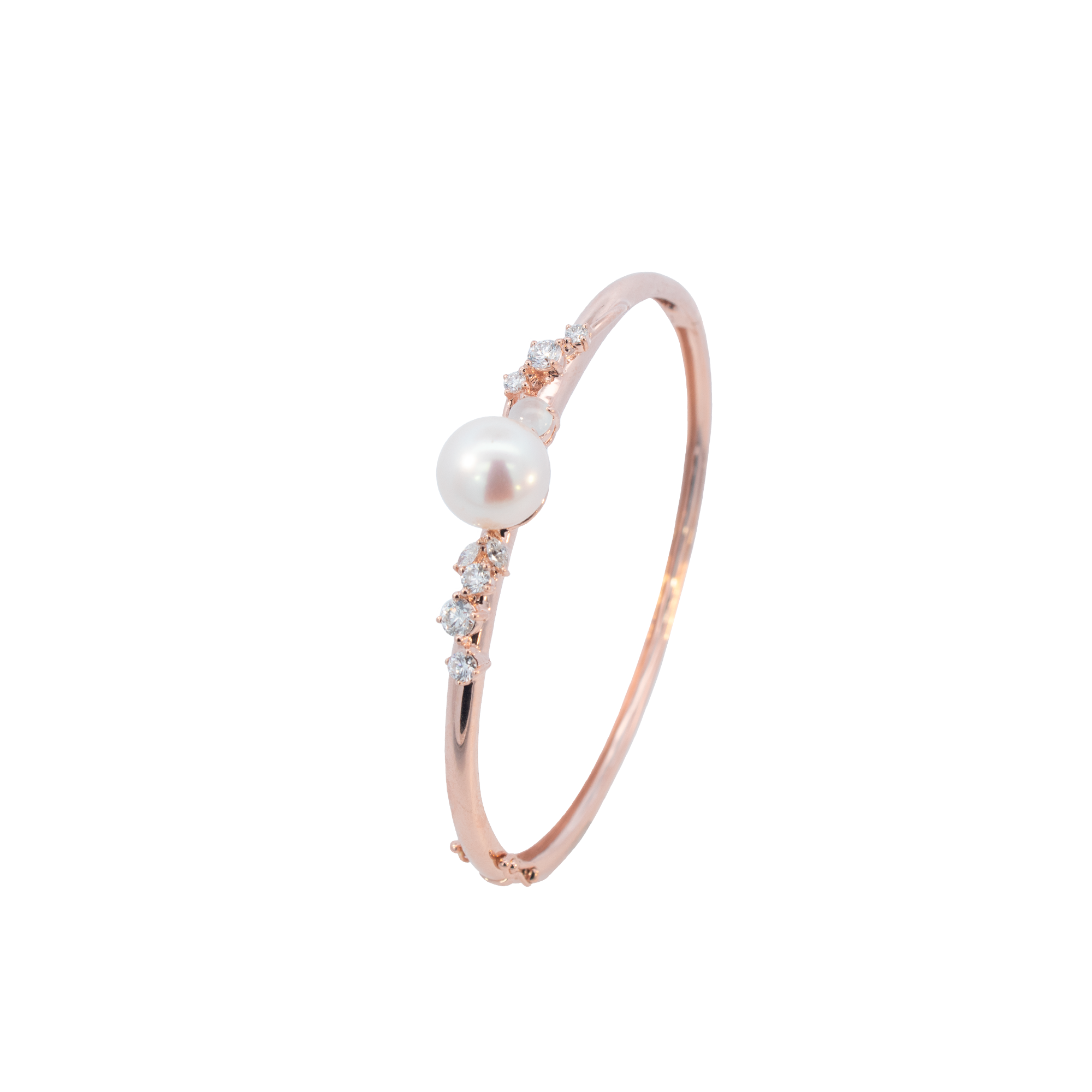 Ethereal Lutetia Paris Cuff in white background