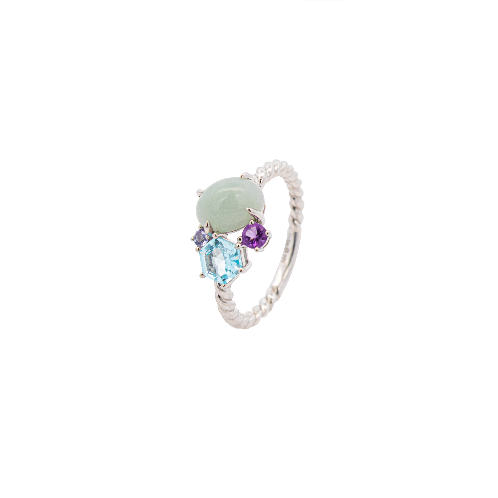 Cora Ring in white background