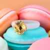 yellow fleur ring bg