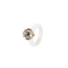 blue fleur white bg
