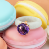 purple fleur bg