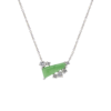 Ainsley Necklace White BG
