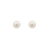 White Pearl Small Stud White BG